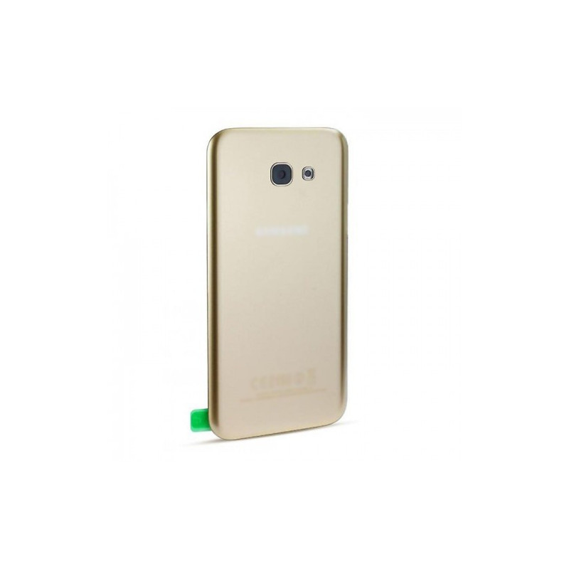 Galinis dangtelis skirtas Samsung A320 A3 2017 auksinis (su kameros stikliuku) HQ