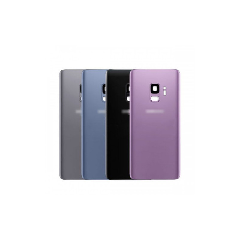 Galinis dangtelis skirtas Samsung G960 S9 / Midnight Black / (su kameros stikliuku) HQ