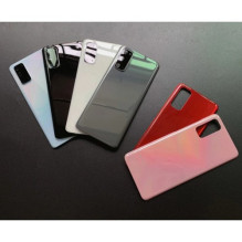 Galinis dangtelis skirtas Samsung G985 S20 Plus / Cloud White / (su kameros stikliuku) OEM