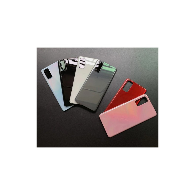 Galinis dangtelis skirtas Samsung G985 S20 Plus / Cosmic Grey / (su kameros stikliuku) OEM