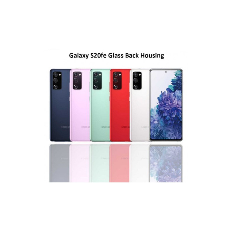 Back cover for Samsung G780 S20 FE / Cloud Levander / (with camera glass) OEM