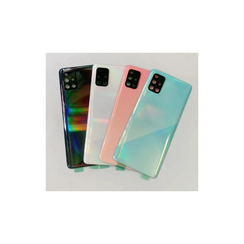 Galinis dangtelis skirtas Samsung A715 A71 / Prism Crush Black / (su kameros stikliuku) HQ