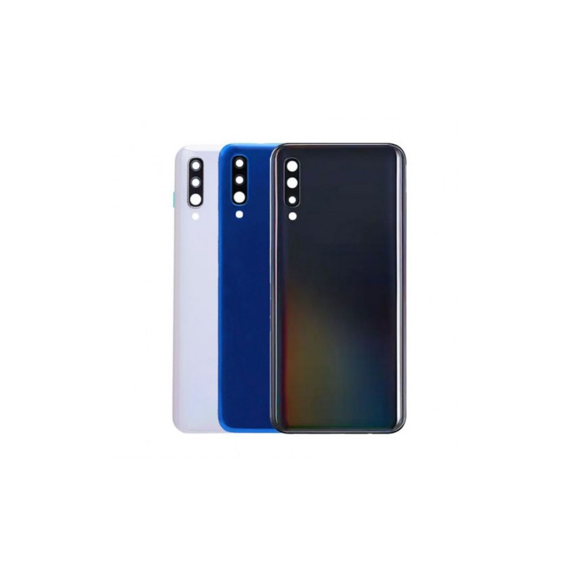 Galinis dangtelis skirtas Samsung A505 A50 / Black / (su kameros stikliuku) HQ