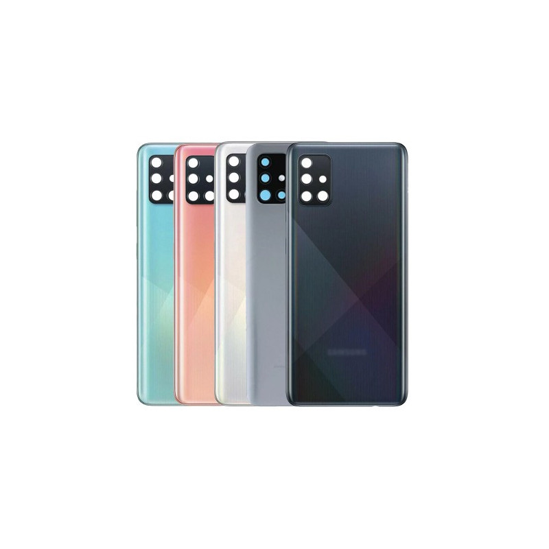 Galinis dangtelis skirtas Samsung A515 A51 / Prism Crush Blue / (su kameros stikliuku) HQ