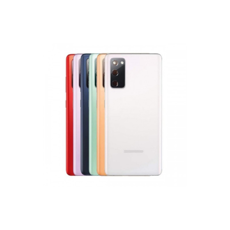 Galinis dangtelis skirtas Samsung G780 S20 FE / Cloud White / (su kameros stikliuku) OEM