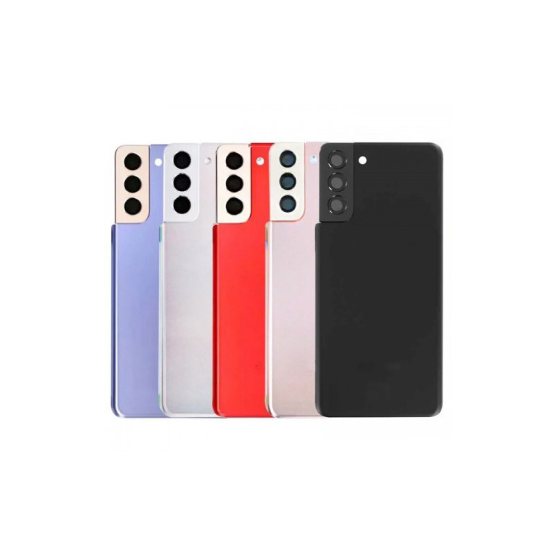 Galinis dangtelis skirtas Samsung G991 S21 / Phantom White / (su kameros stikliuku) OEM