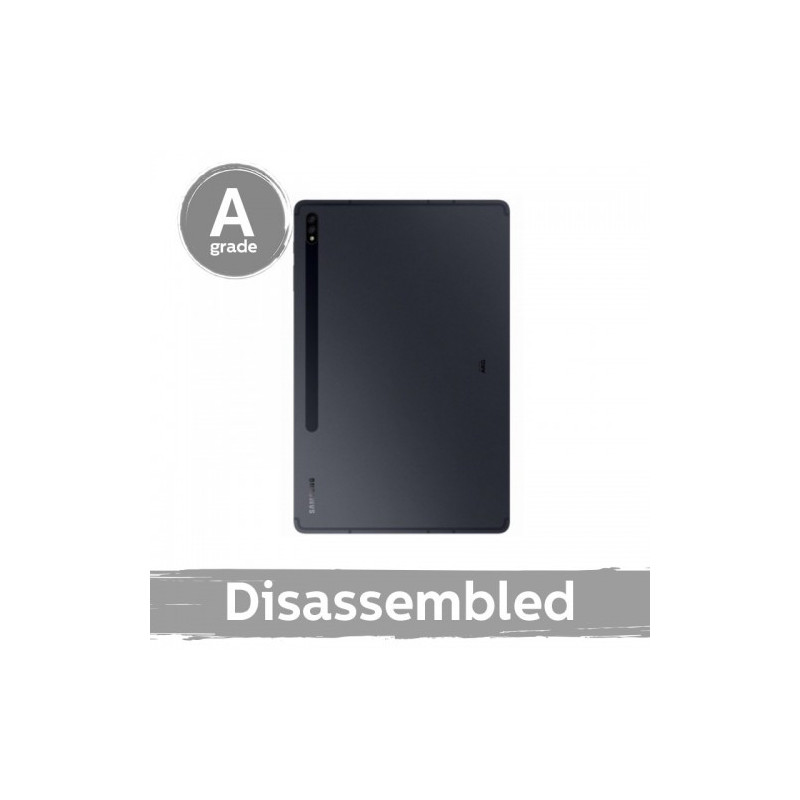 Galinis dangtelis skirtas Samsung T976 / T970 Tab S7 Plus juodas 100% originalus (išimtas / kaip naujas)