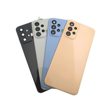 Galinis dangtelis skirtas Samsung A236 A23 5G (A235 A23 4G) / White / (su kameros stikliuku) HQ