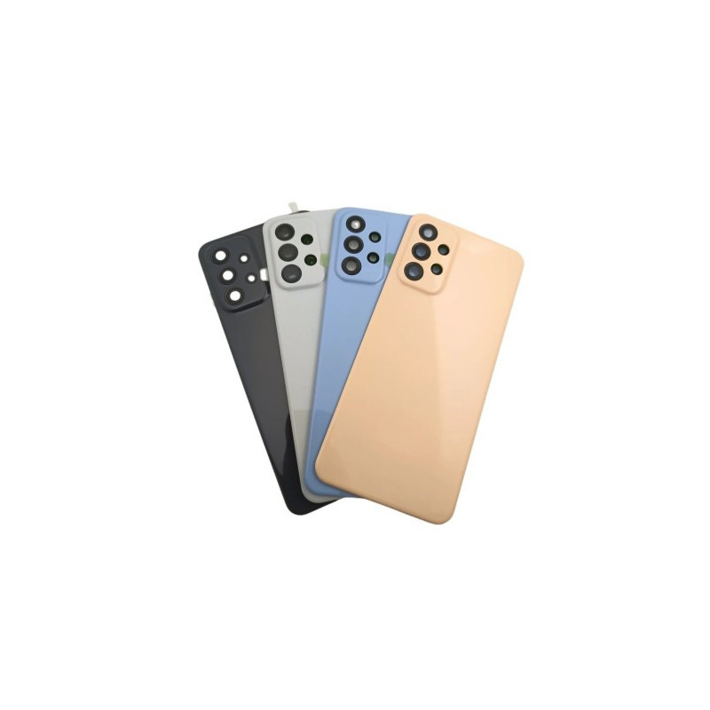 Galinis dangtelis skirtas Samsung A236 A23 5G (A235 A23 4G) / Black / (su kameros stikliuku) HQ