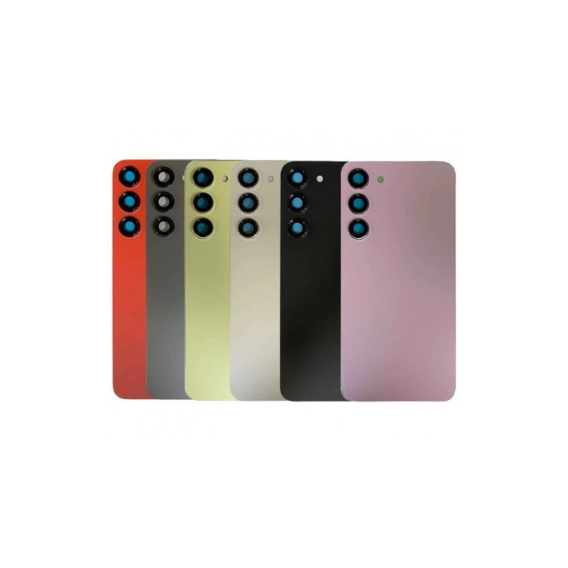 Galinis dangtelis skirtas Samsung S916 S23 Plus / Cream / (su kameros stikliuku) OEM
