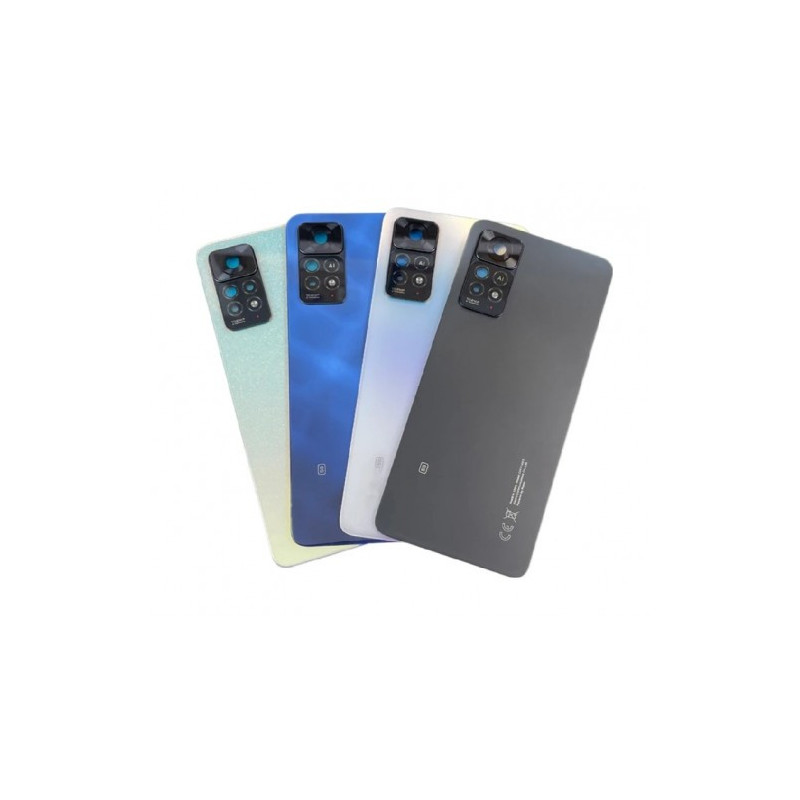 Galinis dangtelis skirtas Xiaomi Redmi Note 11 Pro 4G / Polar White / (su kameros stikliuku) HQ