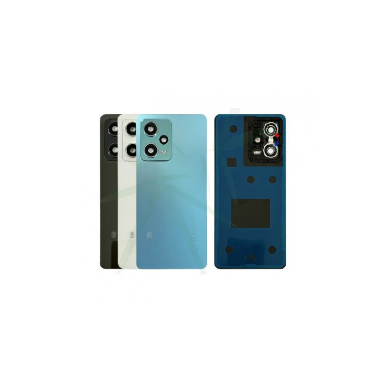 Galinis dangtelis skirtas Xiaomi Redmi Note 12 5G / Matte Black / (su kameros stikliuku) HQ