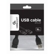 CABLE USB2 EXTENSION AM-AF / CCP-USB2-AMAF-0.15M GEMBIRD CABLE USB2 EXTENSION AM-AF / CCP-USB2-AMAF-0.15M GEMBIRD