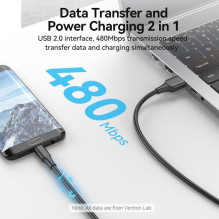 CABLE USB2.0 TO MICRO-B / 1M BLACK CTIBF VENTION CABLE USB2.0 TO MICRO-B / 1M BLACK CTIBF VENTION