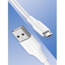 CABLE USB2.0 TO MICRO-B / 1M WHITE CTIWF VENTION CABLE USB2.0 TO MICRO-B / 1M WHITE CTIWF VENTION