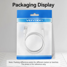 CABLE USB2.0 TO MICRO-B / 1M WHITE CTIWF VENTION CABLE USB2.0 TO MICRO-B / 1M WHITE CTIWF VENTION
