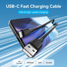 CABLE USB-C TO USB2.0 / 0.5M BLACK CTHBD VENTION