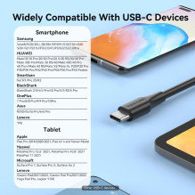 CABLE USB-C TO USB2.0 / 0.5M BLACK CTHBD VENTION
