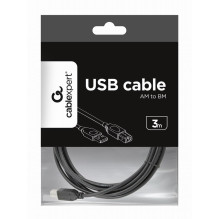 CABLE USB2 AM-BM 3M / BLACK CCP-USB2-AMBM-10 GEMBIRD CABLE USB2 AM-BM 3M / BLACK CCP-USB2-AMBM-10 GEMBIRD