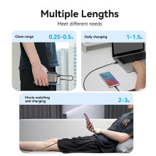 CABLE USB-C TO USB2.0 / 0.5M BLACK CTHBD VENTION