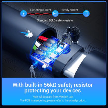 CABLE USB-C TO USB2.0 / 0.5M BLACK COKBD VENTION