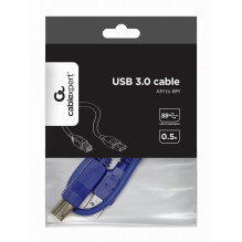 CABLE USB3 AM-BM 0.5M / CCP-USB3-AMBM-0.5M GEMBIRD