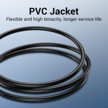 CABLE USB2.0 MALE TO MALE / 2M BLACK COJBH VENTION CABLE USB2.0 MALE TO MALE / 2M BLACK COJBH VENTION