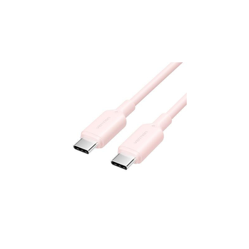 CABLE USB-C TO USB-C / 1M PINK TRCPF VENTION