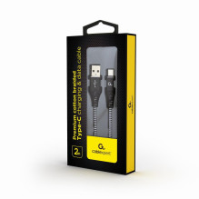 KABELAS USB-C Į USB2 2M BLK / WHT / CC-USB2B-AMCM-2M-BW GEMBIRD KABELAS USB-C Į USB2 2M BLK / WHT / CC-USB2B-AMCM-2M-BW GEMBIRD
