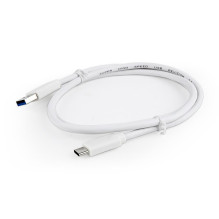 KABELAS USB-C Į USB3 1M WHITE / CCP-USB3-AMCM-1M-W GEMBIRD KABELAS USB-C Į USB3 1M WHITE / CCP-USB3-AMCM-1M-W GEMBIRD