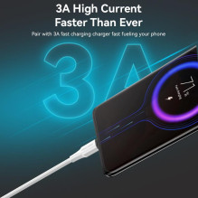 USB-C į USB 2.0 jungtį jungiantis laidas, 2 m, baltas, CTHWH VENTION USB-C į USB 2.0 jungtį jungiantis laidas, 2 m, baltas, CTHWH VENTION