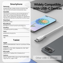 CABLE USB-C TO USB2.0 / 1.5M WHITE CTHWG VENTION CABLE USB-C TO USB2.0 / 1.5M WHITE CTHWG VENTION