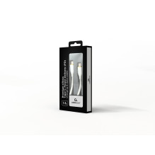 KABELAS USB-C 1.5M PREMIUM WHITE / CC-USB2S-CMCM-1.5MW GEMBIRD