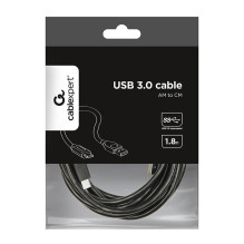CABLE USB-C TO USB3 1.8M / CCP-USB3-AMCM-6 GEMBIRD CABLE USB-C TO USB3 1.8M / CCP-USB3-AMCM-6 GEMBIRD