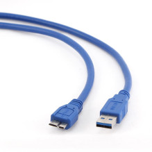 CABLE USB3 AM-MICRO BM 3M / CCP-MUSB3-AMBM-10 GEMBIRD CABLE USB3 AM-MICRO BM 3M / CCP-MUSB3-AMBM-10 GEMBIRD