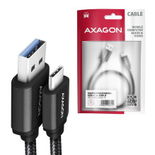 CABLE USB-C TO USB3.2 1.5M / BLACK BUCM3-AM15AB AXAGON