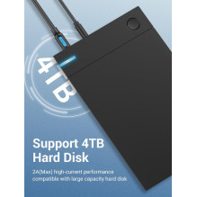USB 3.0 kištukas-kištukas / 3M juodas „Coobi Vention“