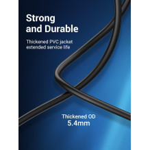 CABLE USB3.0 MALE TO MALE / 3M BLACK COOBI VENTION CABLE USB3.0 MALE TO MALE / 3M BLACK COOBI VENTION