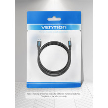 USB 3.0 kištukas-kištukas / 3M juodas „Coobi Vention“