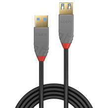 KABELIO USB3.2 pratęsimas 2M / ANTHRA 36762 LINDY KABELIO USB3.2 pratęsimas 2M / ANTHRA 36762 LINDY