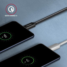 CABLE USB-C TO USB3.2 2M / BLACK BUCM3-AM20AB AXAGON