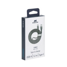 CABLE USB-C TO USB2.0 1.2M / GREY PS6102 GR12 RIVACASE CABLE USB-C TO USB2.0 1.2M / GREY PS6102 GR12 RIVACASE