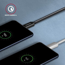 CABLE USB-C TO USB-C 2M 100W / BLACK BUCM32-CM20AB AXAGON