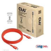 CABLE USB-C TO USB-C 2M / M / M CAC-1573 CLUB3D