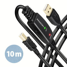 KABELIS USB2.0 AM / BM ACTIVE / 10M ADR-210B AXAGON