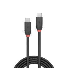 KABELAS USB3.2 CC 0.5M / BLACK 36905 LINDY