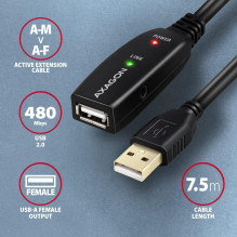 CABLE USB2.0 A-M / A-F ACTIVE / 7M ADR-207 AXAGON