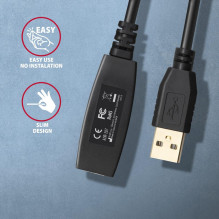 USB2.0 AM / AF ACTIVE LAIDAS / 7M ADR-207 AXAGON