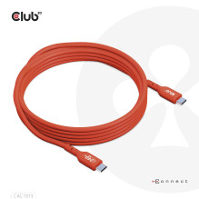 CABLE USB-C TO USB-C 3M / M / M CAC-1513 CLUB3D