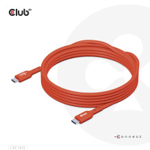 CABLE USB-C TO USB-C 3M / M / M CAC-1513 CLUB3D